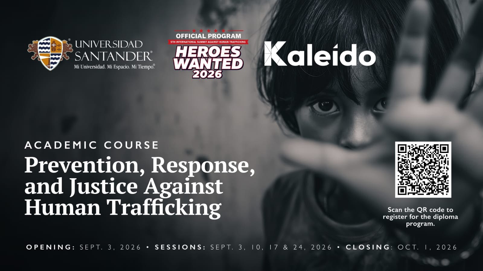 Heroes Wanted 2026 — Universidad Santander & Kaleido academic course